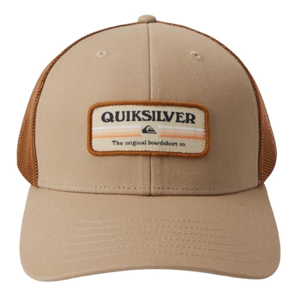 Quiksilver Authentic Snapback Trucker Hat Adjustable Cap - Picture 1 of 6